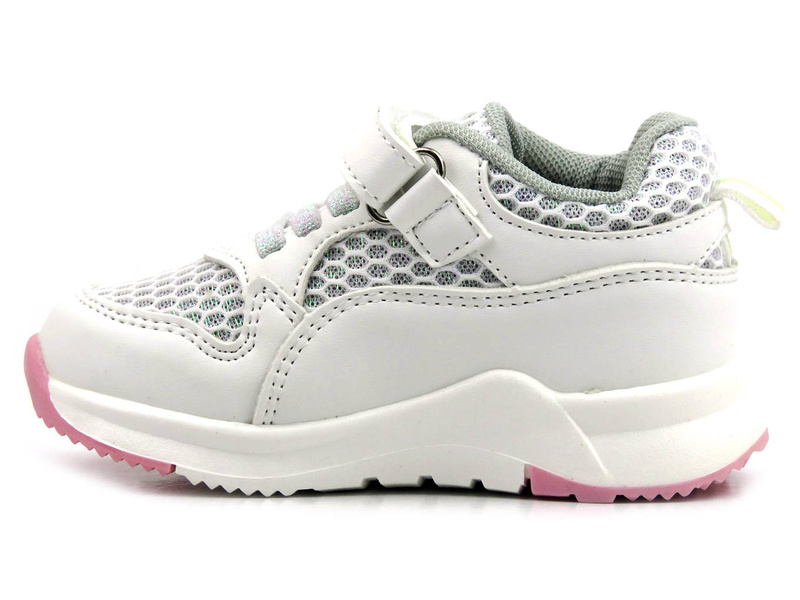 Buty sportowe, adidasy dziecięce na rzepy - WEESTEP R913633321, białe