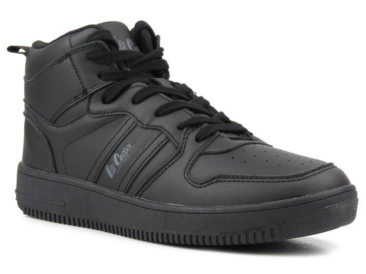 Zimowe buty męskie sportowe - LEE COOPER LCJ-22-29-1307M, czarne