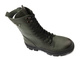 Trapery damskie skórzane  - VACARRO 493, khaki