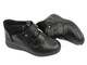 Botki damskie o wysokiej tęgości (M) - Solidus Maren 49504-00105, czarne