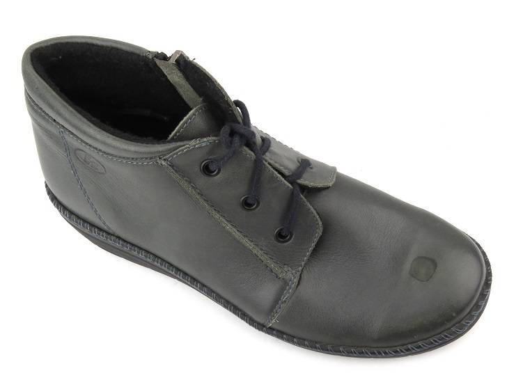 Botki, trzewiki damskie - HELIOS Komfort 518-2, szare II