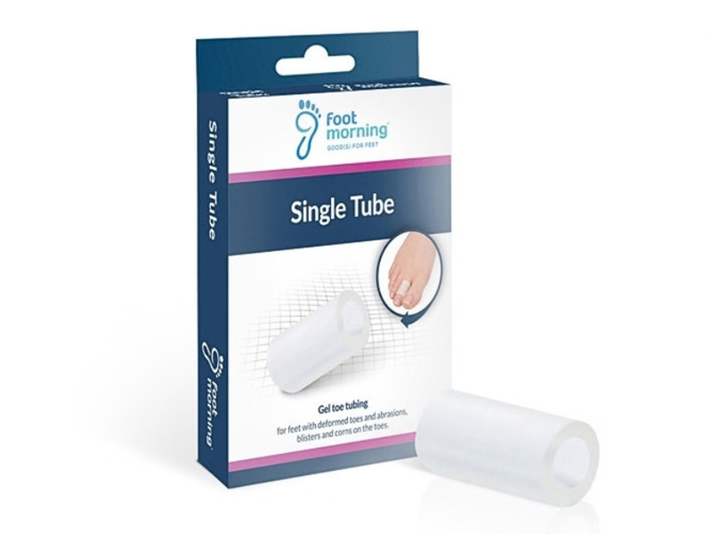 Single Tube – żelowa osłonka na palec chroniąca przed uciskiem, otarciami i odciskami