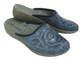 Kapcie Domowe Damskie - Inblu RO-09 Granatowe - Wsuwane 