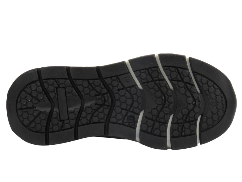 Buty sportowe dziecięce na rzepy - Jamet 395, srebrne