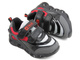 Buty dziecięce sportowe ze świecącą podeszwą - N.E.W.S 22DZ32-4836, czarne