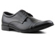 Półbuty męskie eleganckie - MOSKAŁA TR-3-A, czarne