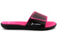 Sportowe klapki damskie z regulacją szerokości - RIDER 83170, czarno-różowe