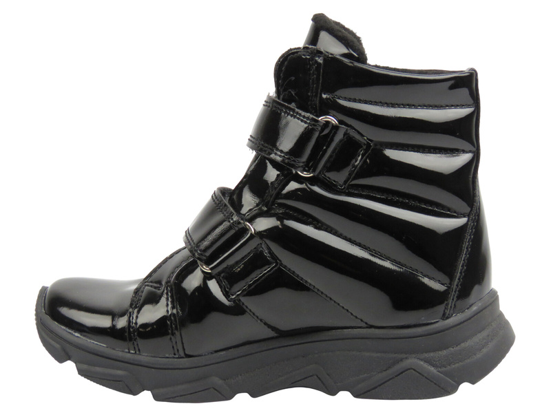 Trzewiki dziecięce dziewczęce czarne, Kornecki 06600