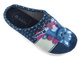 Kapcie damskie z kotem - INBLU CAMILLE, granatowe