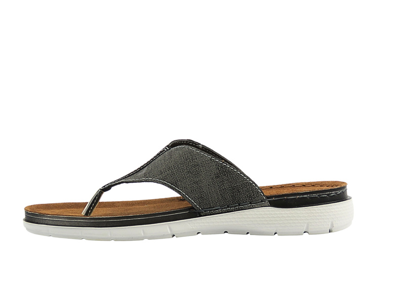 Klapki japonki męskie szare INBLU VI-1E