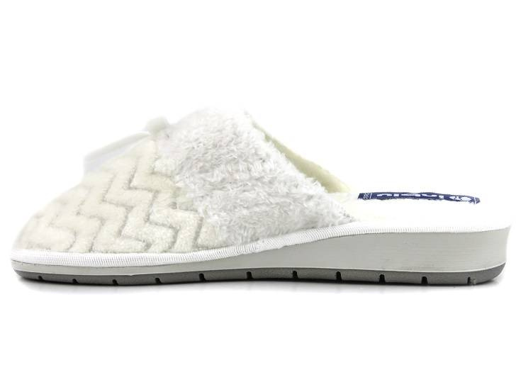 Miękkie kapcie damskie z futerkiem - INBLU JULIA, beżowe