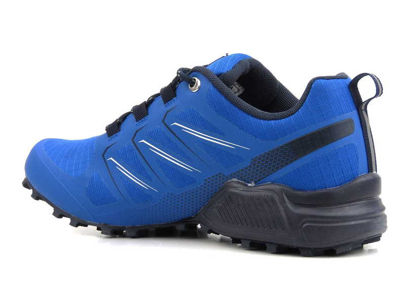 Buty męskie sportowe, adidasy dla biegaczy - DK Speed Grip VB16763, niebieskie