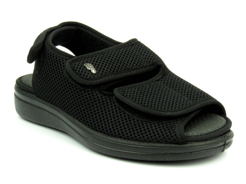 Sandały damskie ortopedyczne Befado dr Orto 077D001, czarne