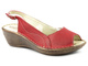 Sandały damskie HELIOS 212, czerwone