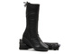 Kozaki damskie ocieplane - Comfortabel 970024-01, czarne