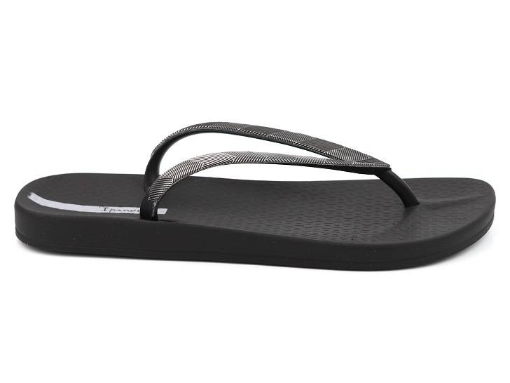 Japonki, klapki damskie sportowe Ipanema 83176, czarne