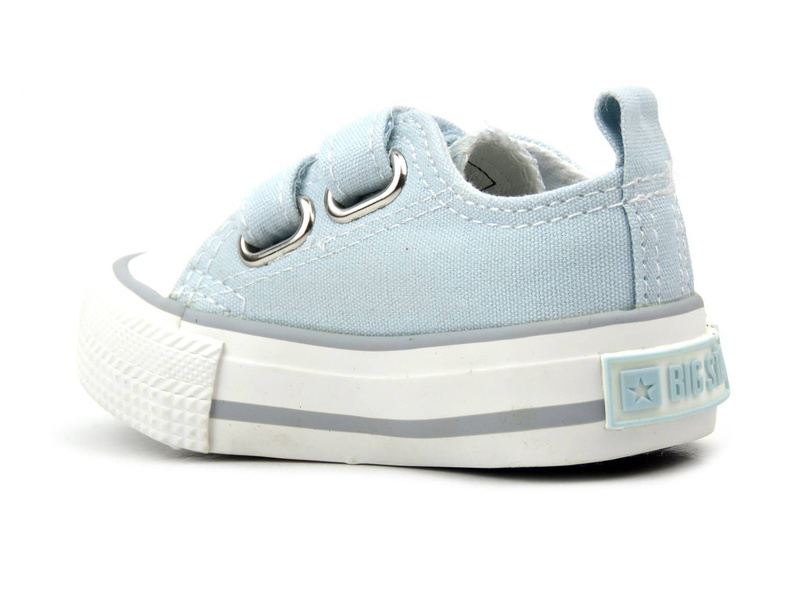 Trampki dziecięce na rzepy Big Star HH374204, niebieskie