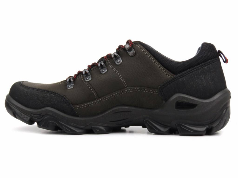 Buty męskie trekkingowe niskie z POLAR-TEX - MANITU 640047-02