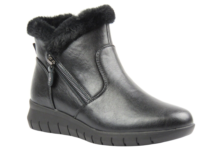 Wygodne botki damskie SOKOLSKI Z24-175, czarne