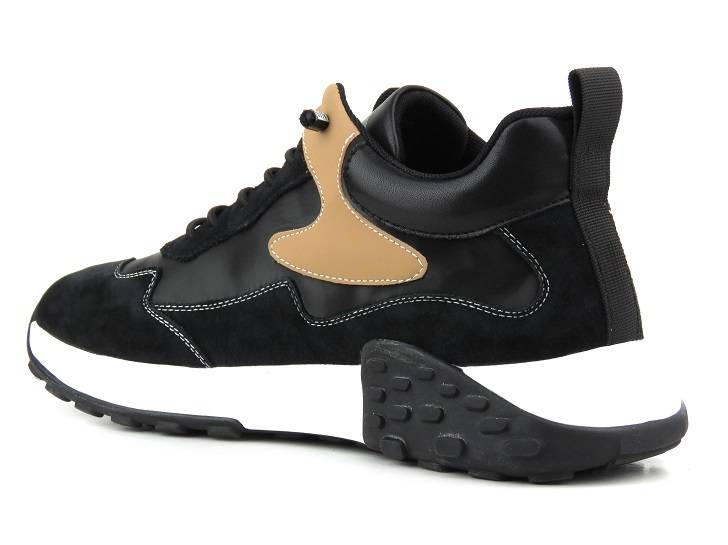 Sneakersy, buty sportowe męskie - JOHN DOUBARE 502, czarne