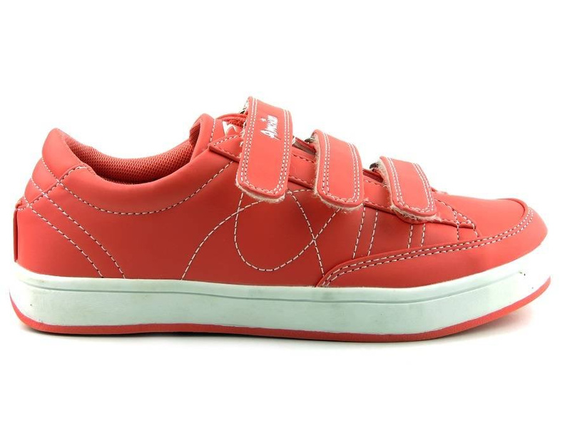 Adidasy dziecięce dla dziewczynki American Club WB-54153, różowe