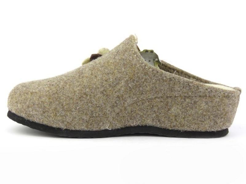 Kapcie damskie Brinkmann 330125, beżowe