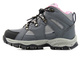 Trekkingi, buty zimowe dziecięce z membraną - VEMONT 5A6048C, szare