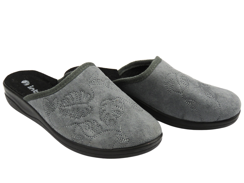 Kapcie damskie Inblu LV-18 szare