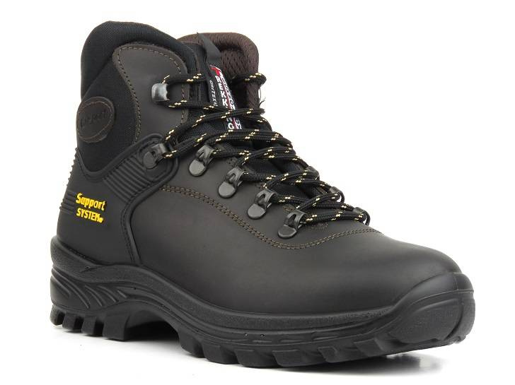 Buty trekkingowe męskie jesienno-zimowe - GRISPORT 10242D26G/41 Lontra Dakar, brązowe