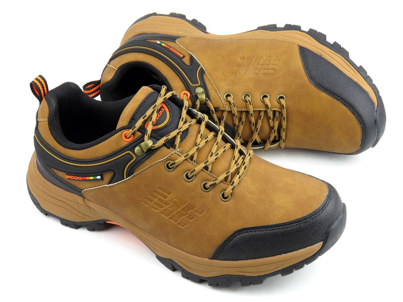 Buty męskie trekkingowe - BADOXX MXC-8363, brązowe