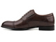 Eleganckie półbuty męskie, brogsy, oksfordy Brooman T83-294-AB44, brązowe