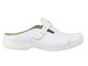 Wygodne damskie klapki Nursing Care PE9410 Noruega, białe