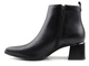 Eleganckie botki damskie z noskiem w szpic - Kotyl 4703, czarne