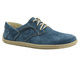 BareFoot skórzane minimalistyczne buty damskie granatowe Helios Komfort 715-2B 