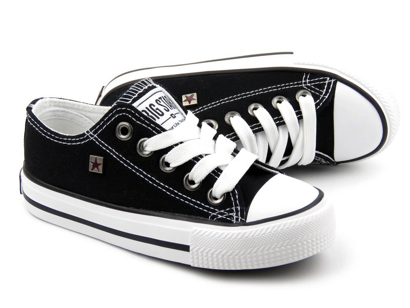Trampki, buty sportowe dziecięce BIG STAR FF374206 906, czarne
