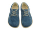 BareFoot skórzane minimalistyczne buty damskie granatowe Helios Komfort 715-2B 