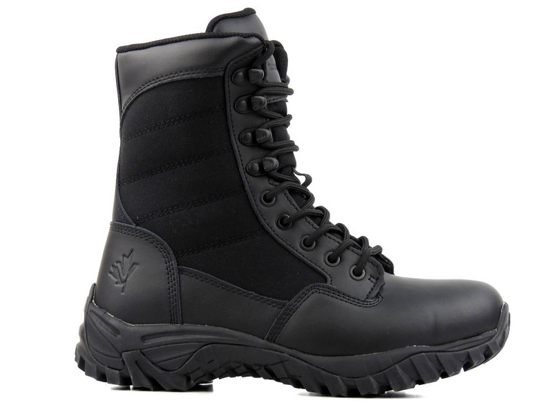 Wysokie trekkingi męskie z membraną WATERPROOF - VEMONT 9AT2024C, czarne