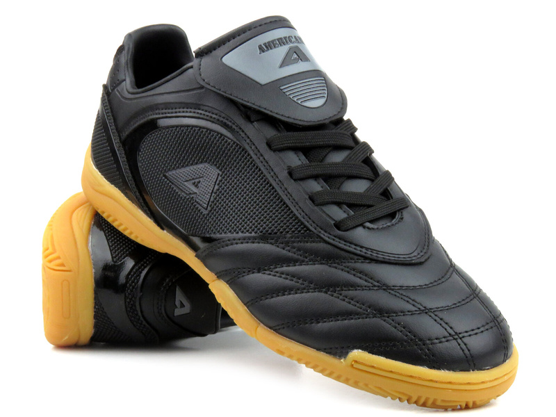 Buty sportowe męskie halówki - American Club FH 52/23, czarne
