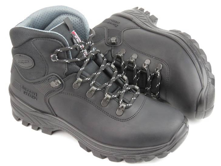 Trekkingi męskie z membraną - GRISPORT 10242D71G Nero Dakar, czarne