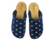 Wygodne kapcie damskie INBLU CT-40, granatowe