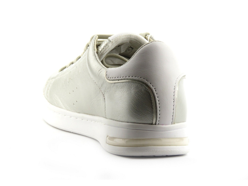 Platynowe sneakersy damskie GEOX Jaysen D621BA