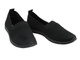 Półbuty, espadryle damskie czarne News 25TX02-8850 