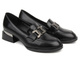 Eleganckie mokasyny damskie Vinceza 58162, czarne