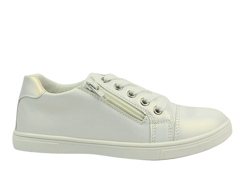 Trampki, buty sportowe dziecięce - Wojtyłko 23710, białe