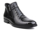 Eleganckie botki męskie na suwak - JOHN DOUBARE H35B-50-183, czarne