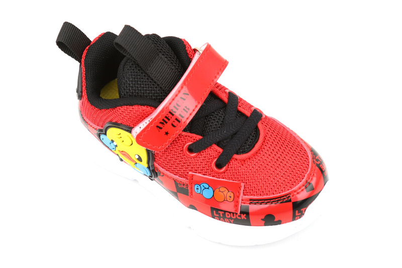 Buty sportowe, adidasy dziecięce AMERICAN CLUB BD 23/22, czerwone