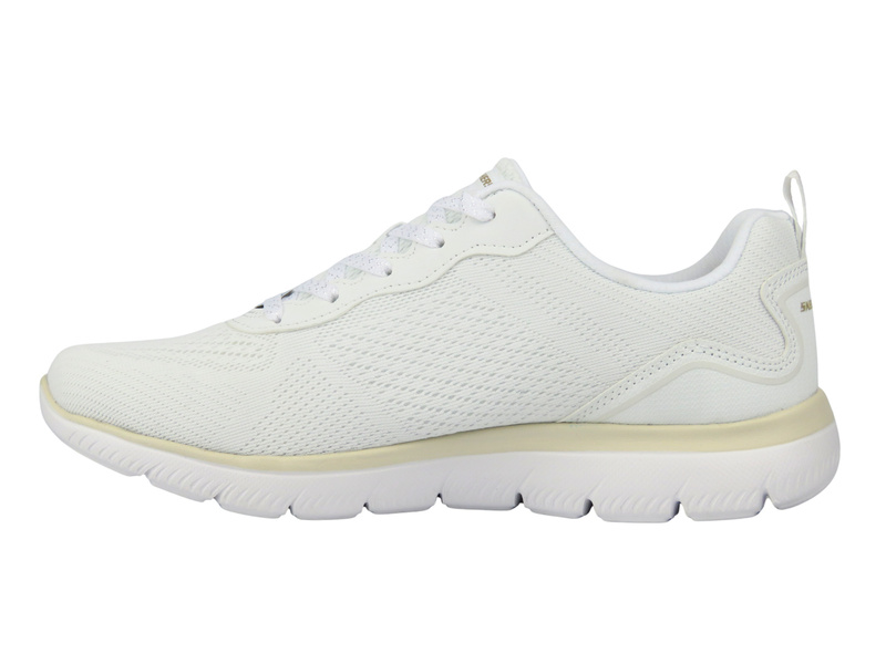Sportowe buty damskie Skechers 150291 białe – lekkość i wygoda na co dzień