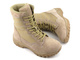 Wysokie trekkingi męskie z membraną WATERPROOF - VEMONT 9AT2045L, beżowe