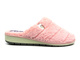 Futerkowe, miękkie kapcie damskie - INBLU LB-95, różowe