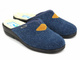 Filcowe kapcie damskie z wełną - Befado dr Orto 937D636, granatowe